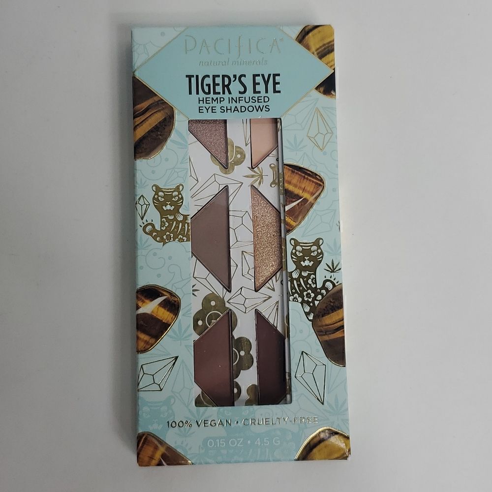 Pacifica Tiger's Eye Hemp Infused Eye Shadows NIB